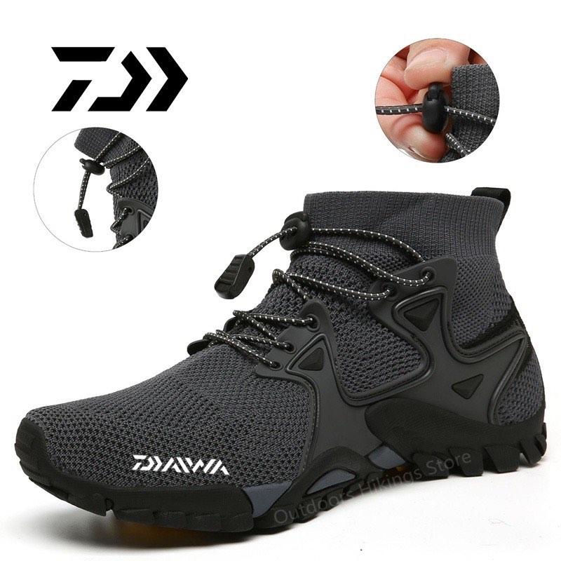 Daiwa UNISEX New Four Seasons ANTI SLIP Shoes for Hiking Fishing