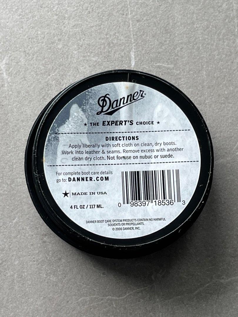 Danner boot shop dressing ingredients