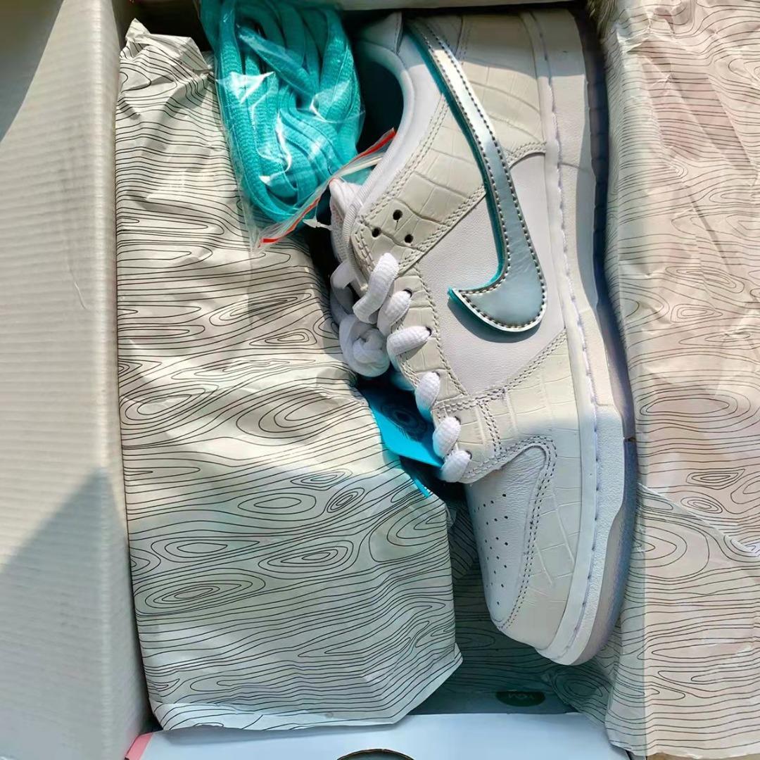 White diamond clearance sb dunk