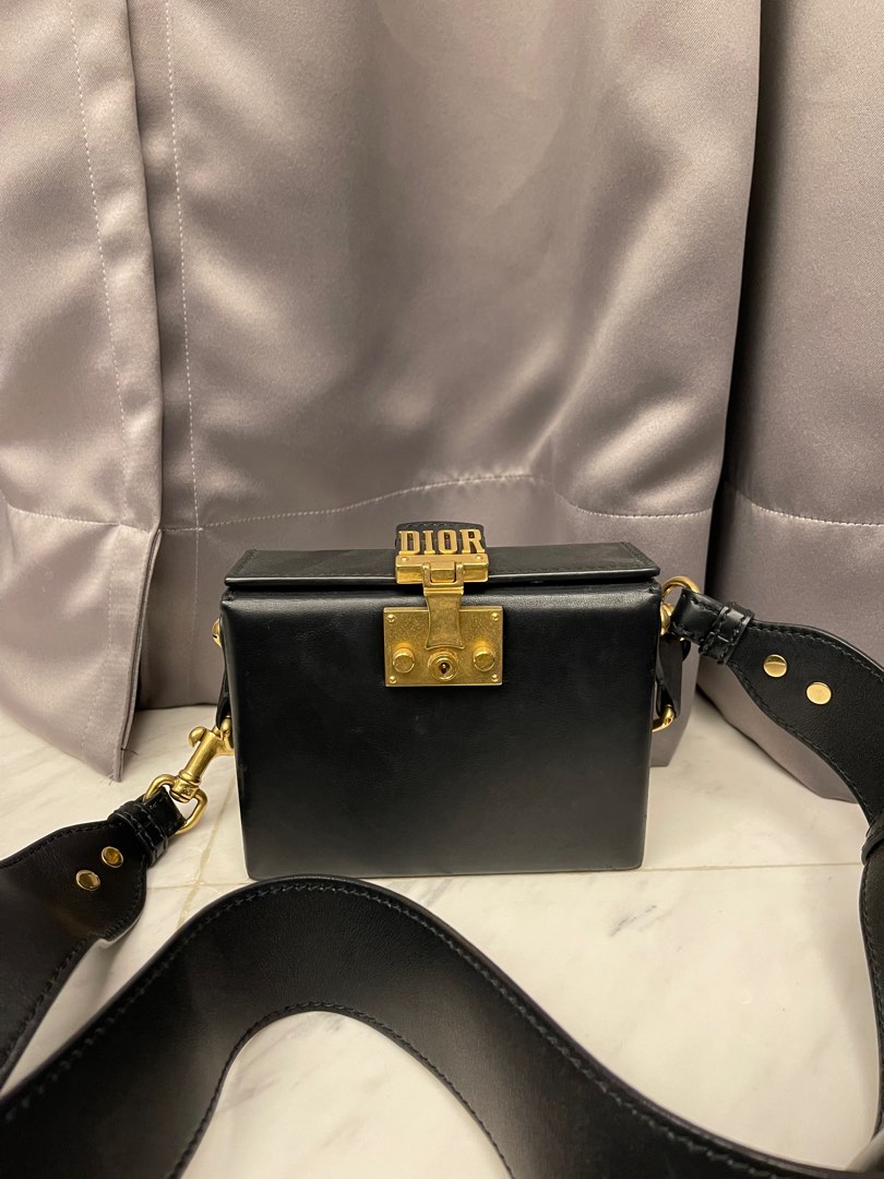 Dior lockbox bag on sale