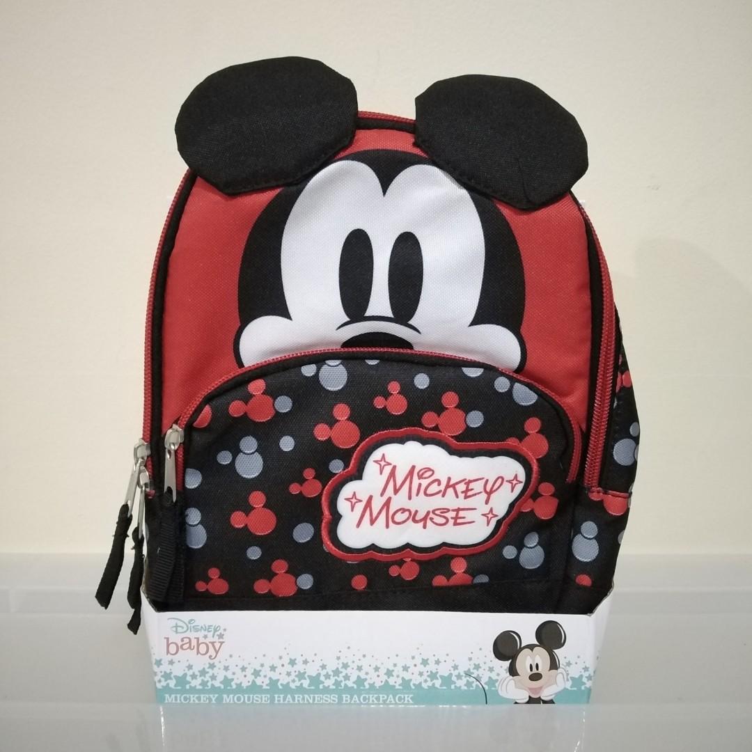 Mickey mouse harness backpack discount