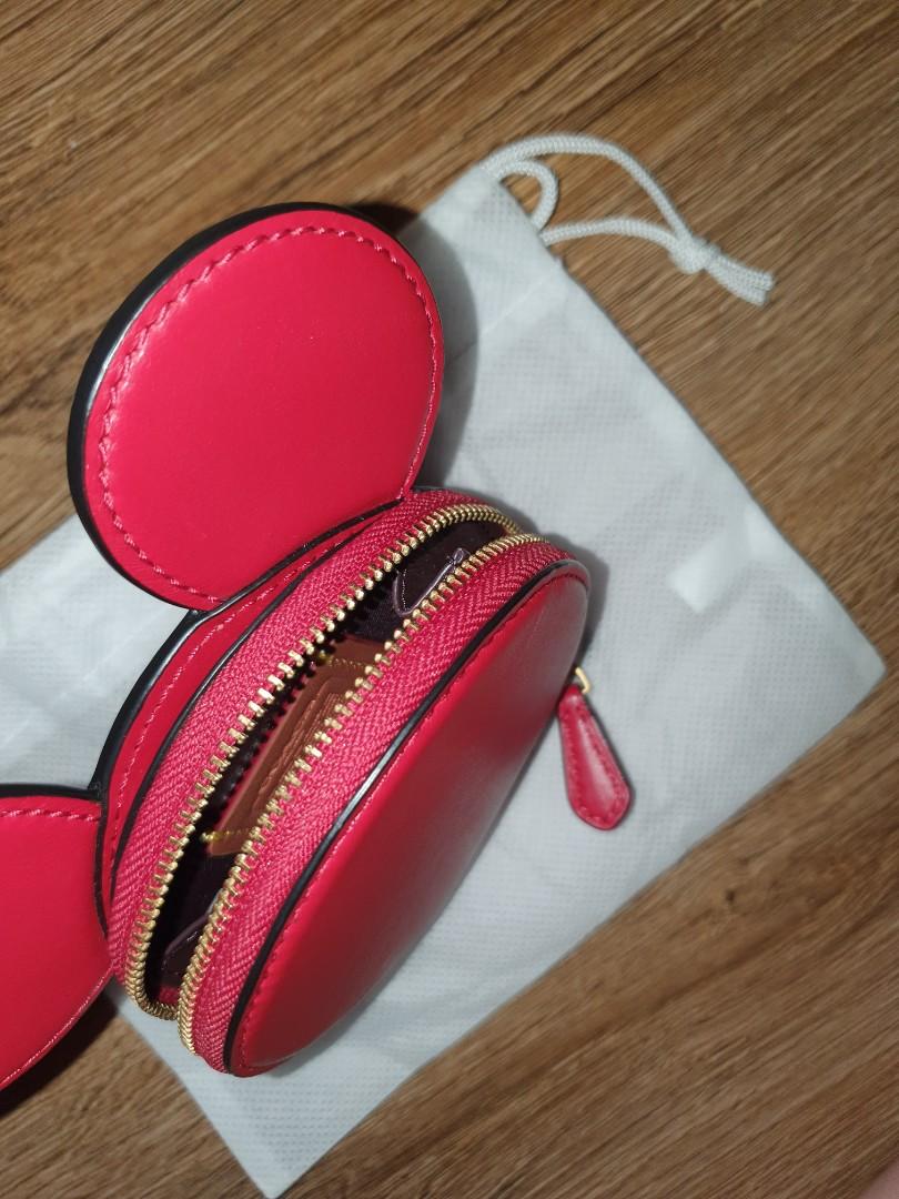 Disney X Coach Micky Mouse Coin Case