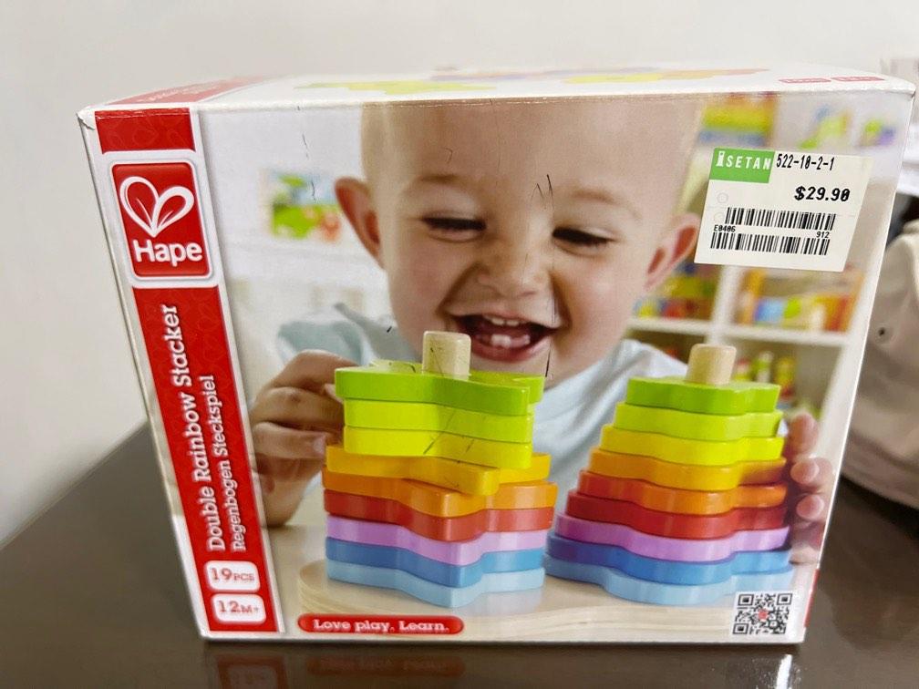 Double rainbow stacker, Hobbies & Toys, Toys & Games on Carousell
