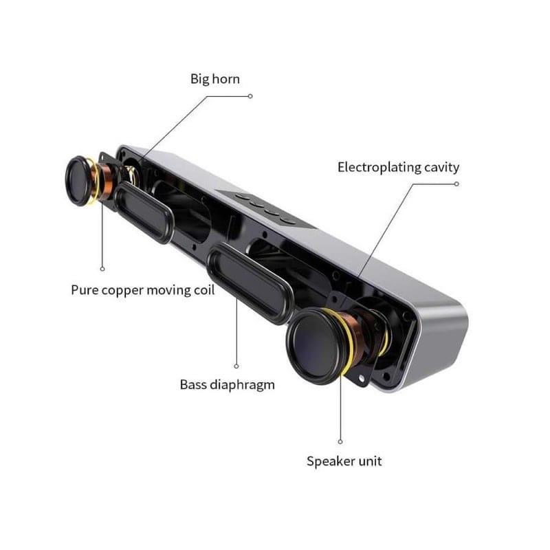 Photo inspiration: E91D Leerfei E3503 Home TV Small Bully Soundbar Smart Wireless Photo Inspiration