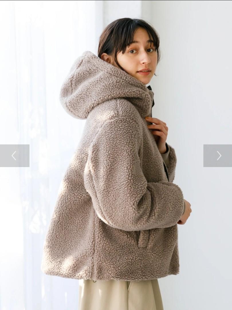 Earth Music Ecology Reversible Puffer Teddy Jacket Women s
