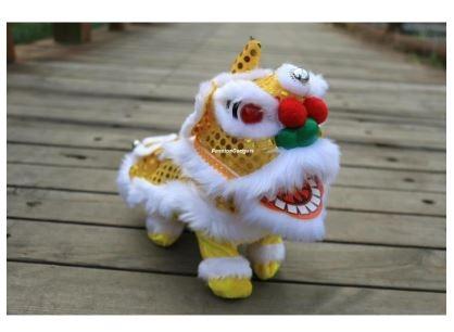 Electric lion dance toy store