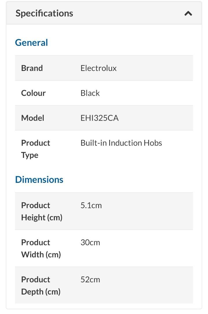 Electrolux Induction Hob n Hood, TV & Home Appliances, Kitchen Appliances, Hobs & Hoods on Carousell