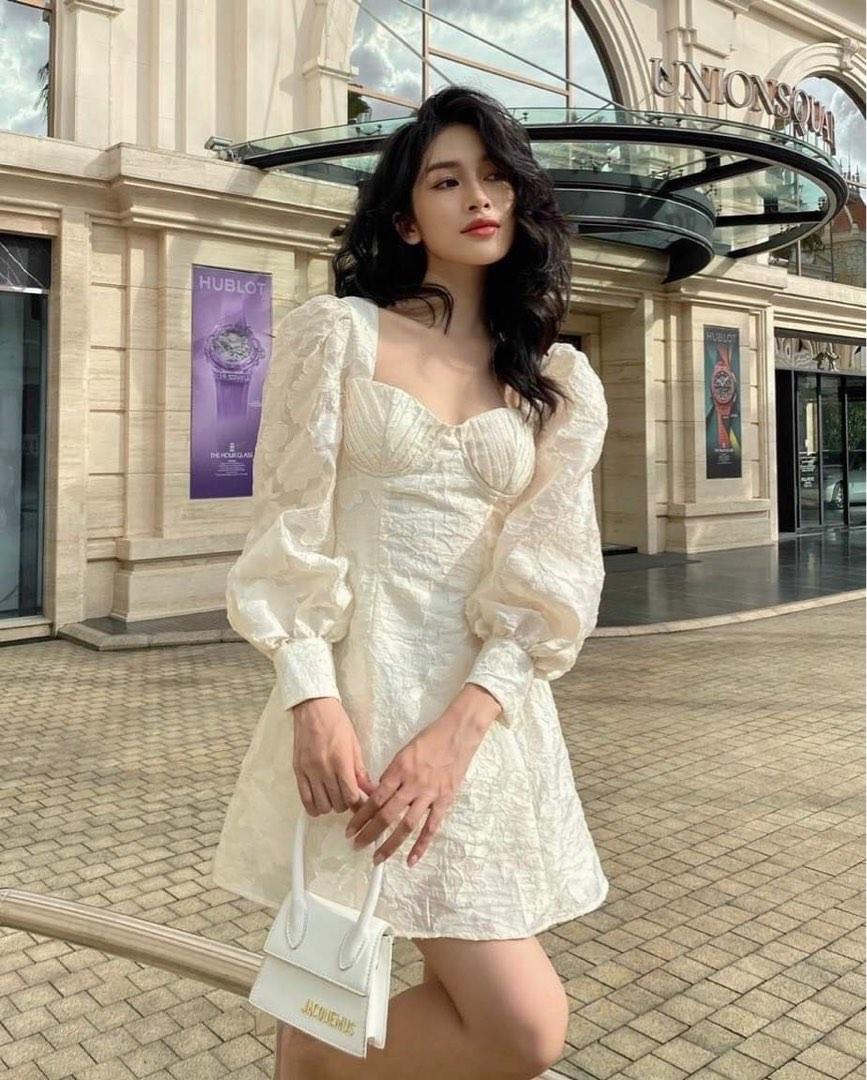 Classy top mini dress