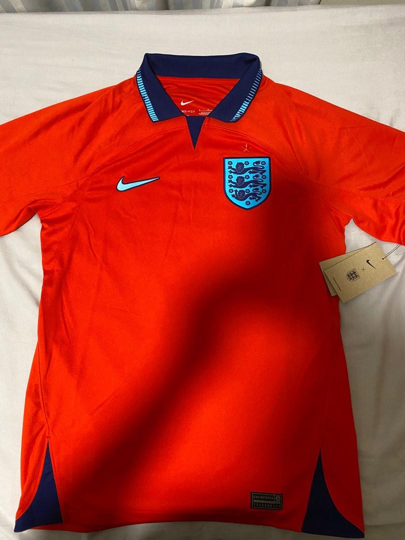 England away jersey 2022 World Cup, Men's Fashion, Activewear on Carousell