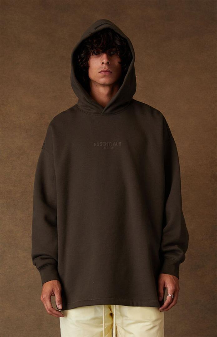 CORE FLEECE RELAXED HOODIE OFF BLACK