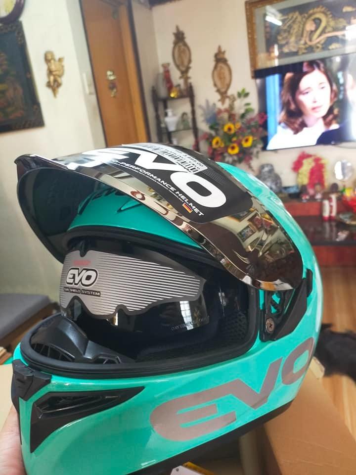 EVO Gsx 3000 Plain V2 Turquoise Blue below srp sale, Motorbikes