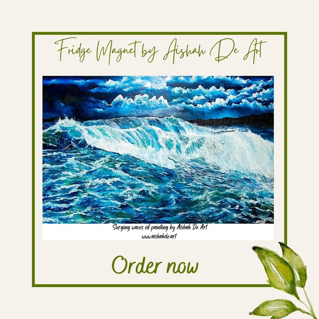 Fridge art prints by Aishah De Art, Hobbies & Toys, Stationery