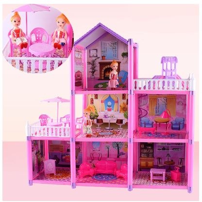 Barbie princess doll store house games