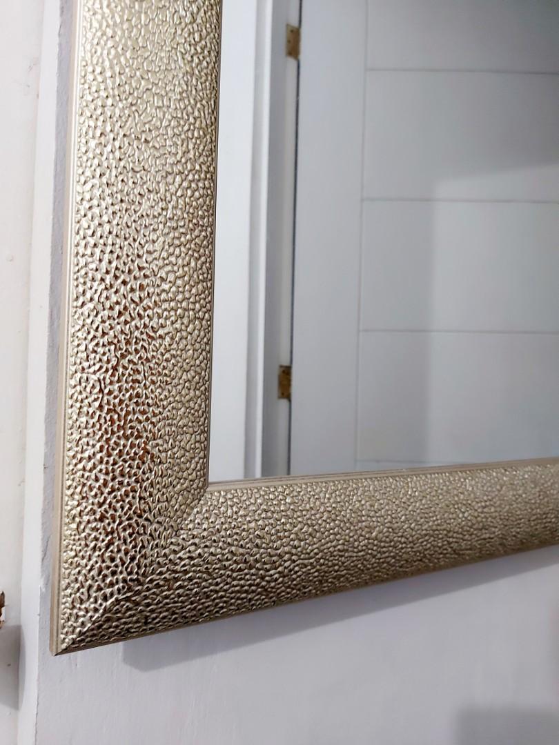 Gold Frame Wall Mirror, Furniture & Home Living, Home Decor, Mirrors on