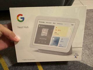Google nest hub 2nd generation