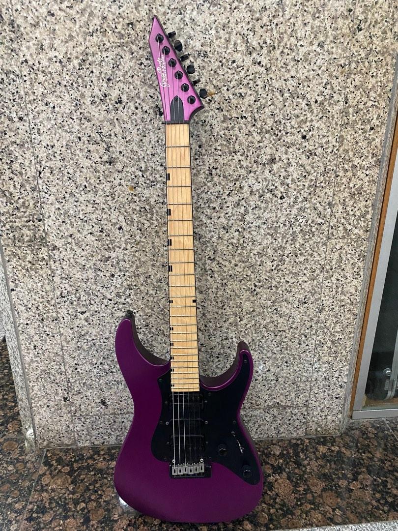 cheap purple guitar
