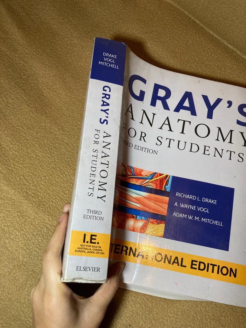 Gray's Anatomy for Student (3rd edition), Hobbies & Toys, Books
