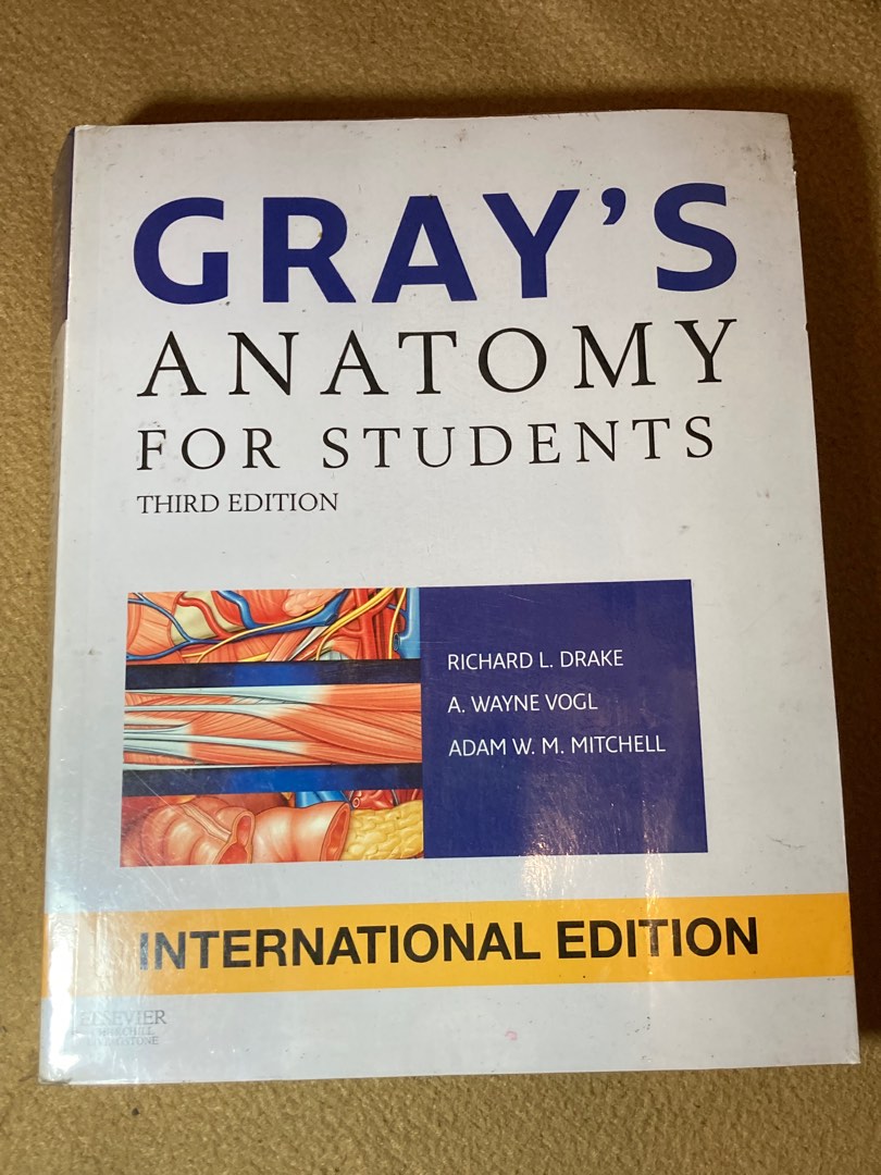 Gray's Anatomy for Student (3rd edition), Hobbies & Toys, Books