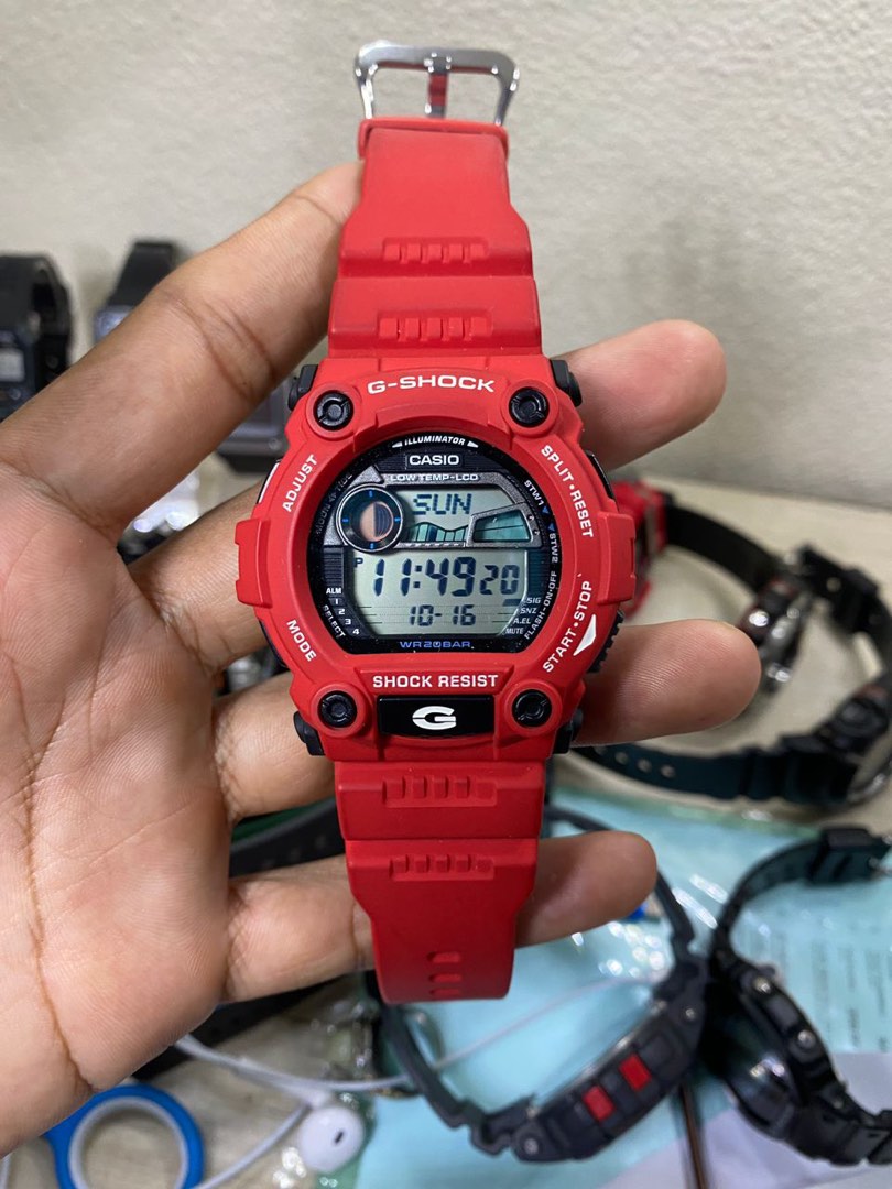 G shock mat best sale moto merah harga