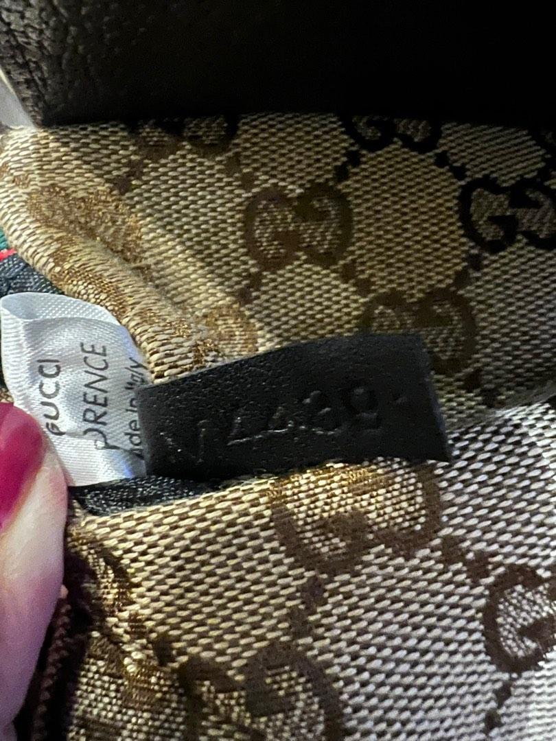 Gucci fanny online pack serial number
