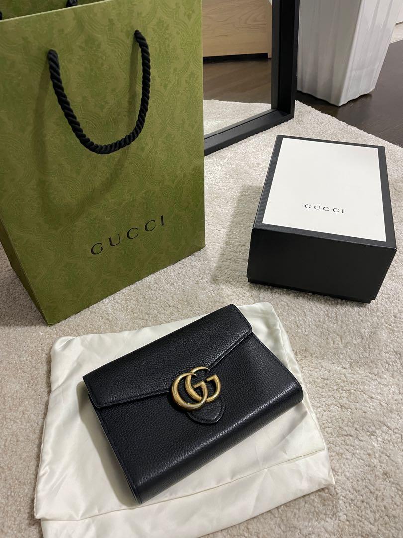 Gucci marmont woc black sales