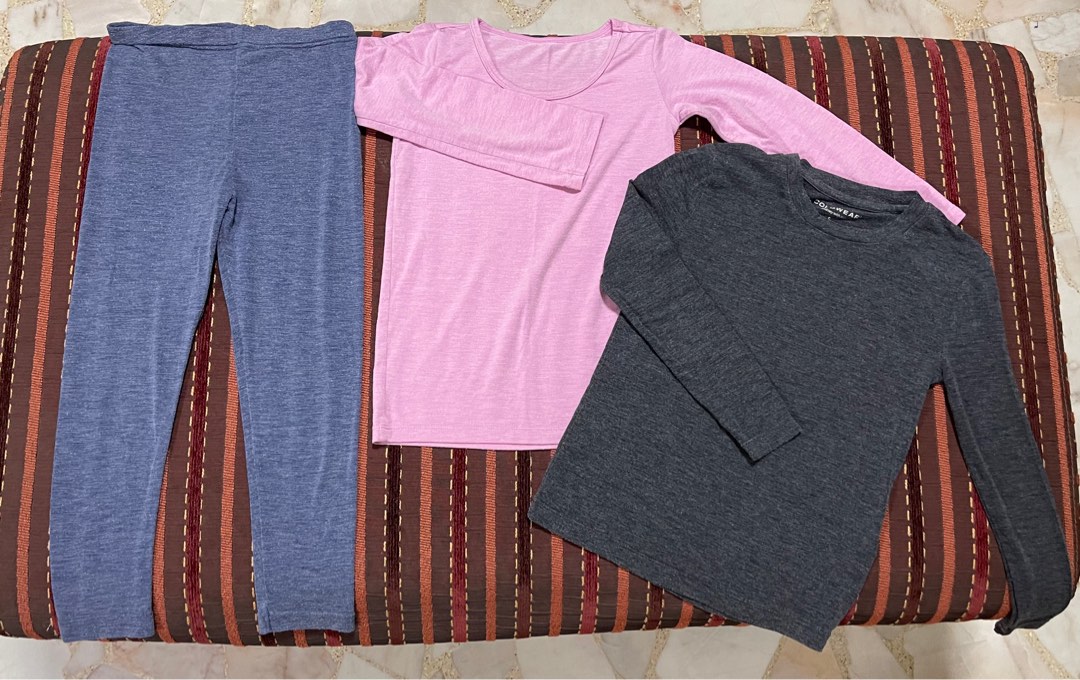 Heat Tech (Uniqlo) size 100, Babies & Kids, Babies & Kids Fashion on