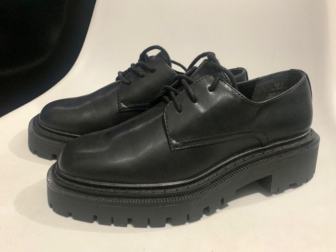 H&m black platform shoes best sale