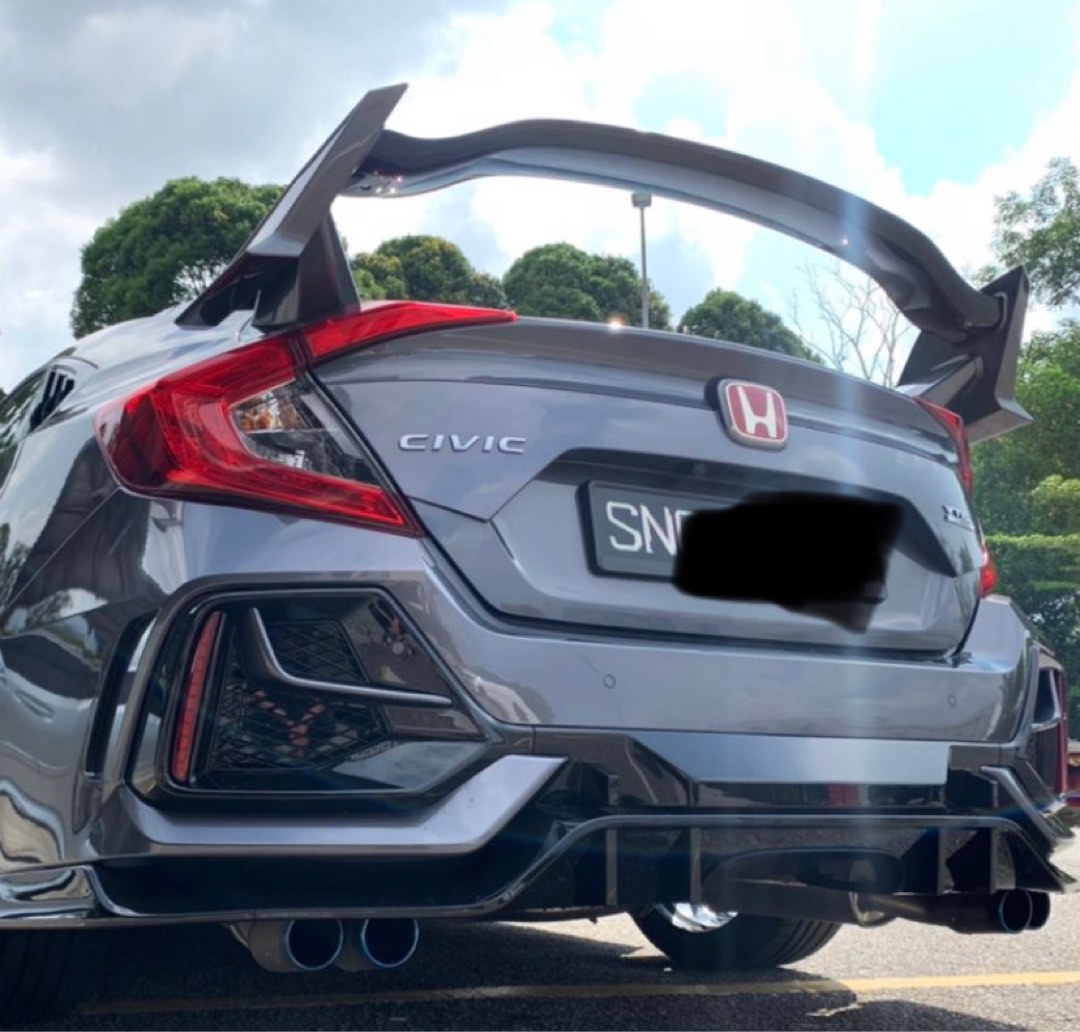 Honda Civic FC Type r rear bumper facelifted , Car Accessories ...