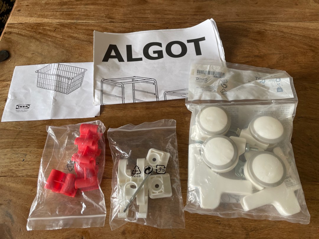 IKEA Accessories for ALGOT storage system, Furniture & Home Living