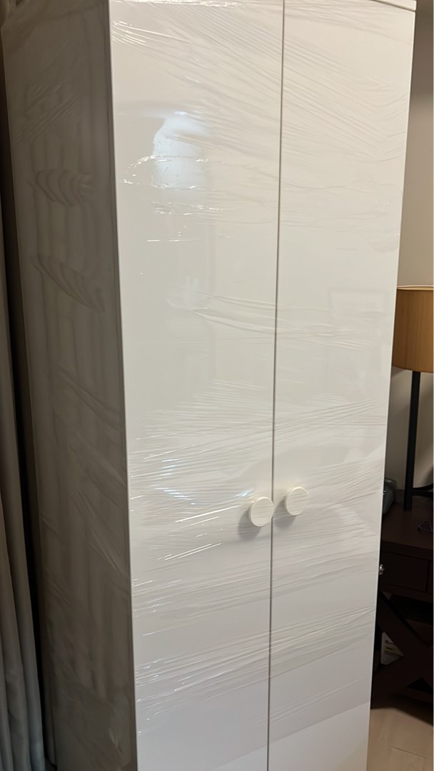 IKEA Godishus Wardrobe White, Furniture & Home Living, Furniture