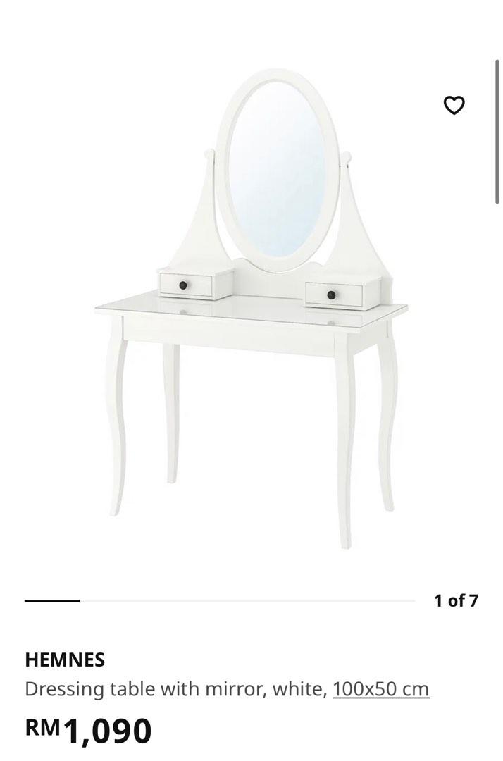 IKEA HEMNES Dressing Table, Furniture & Home Living, Furniture, Tables
