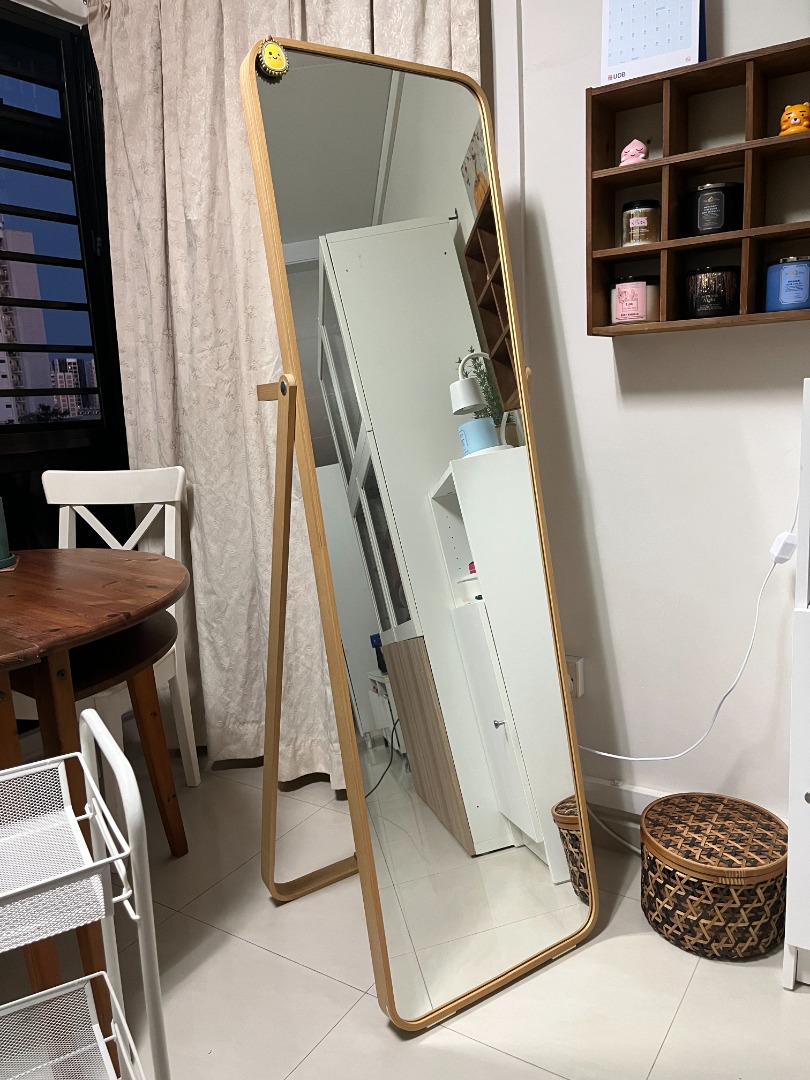 IKEA IKORNNES Mirror 52x167 cm, Furniture & Home Living, Home Decor