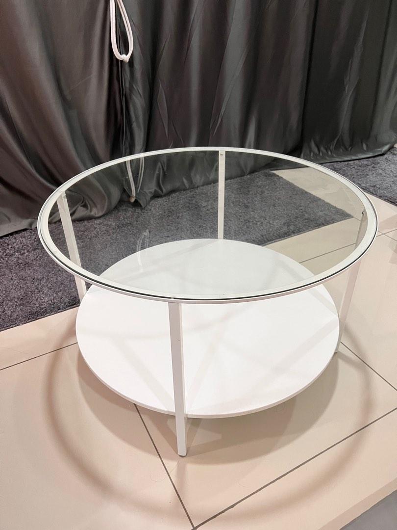 IKEA Vittsjo White Coffee Table, Furniture & Home Living, Furniture