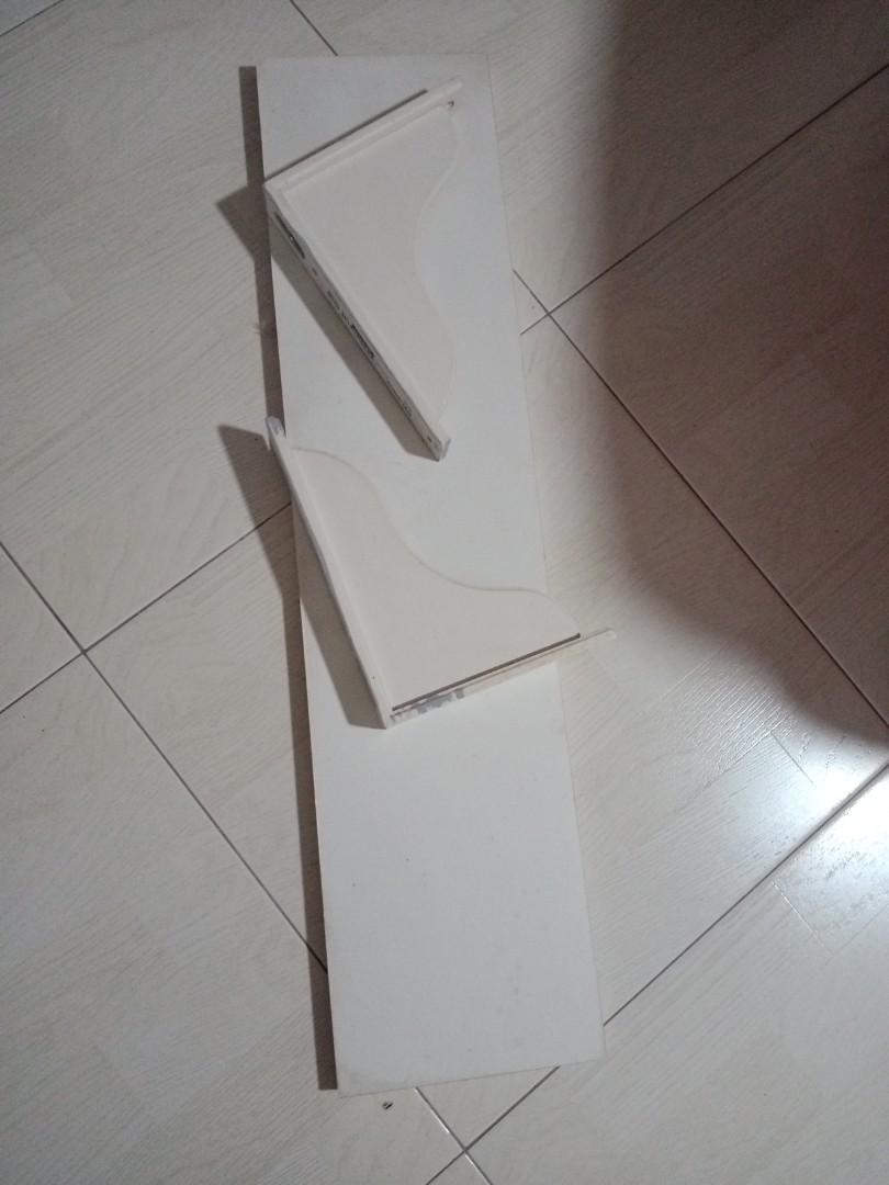 Ikea Wall shelf with Brackets, Furniture & Home Living, Home Decor