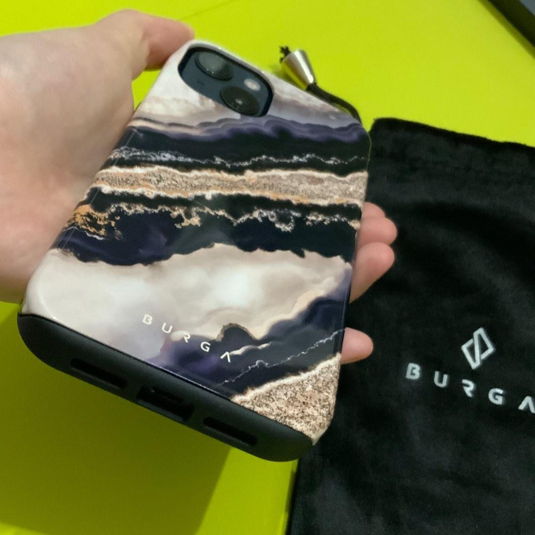 iPhone 13 case BURGA Tahan banting, Telepon Seluler & Tablet, Aksesoris