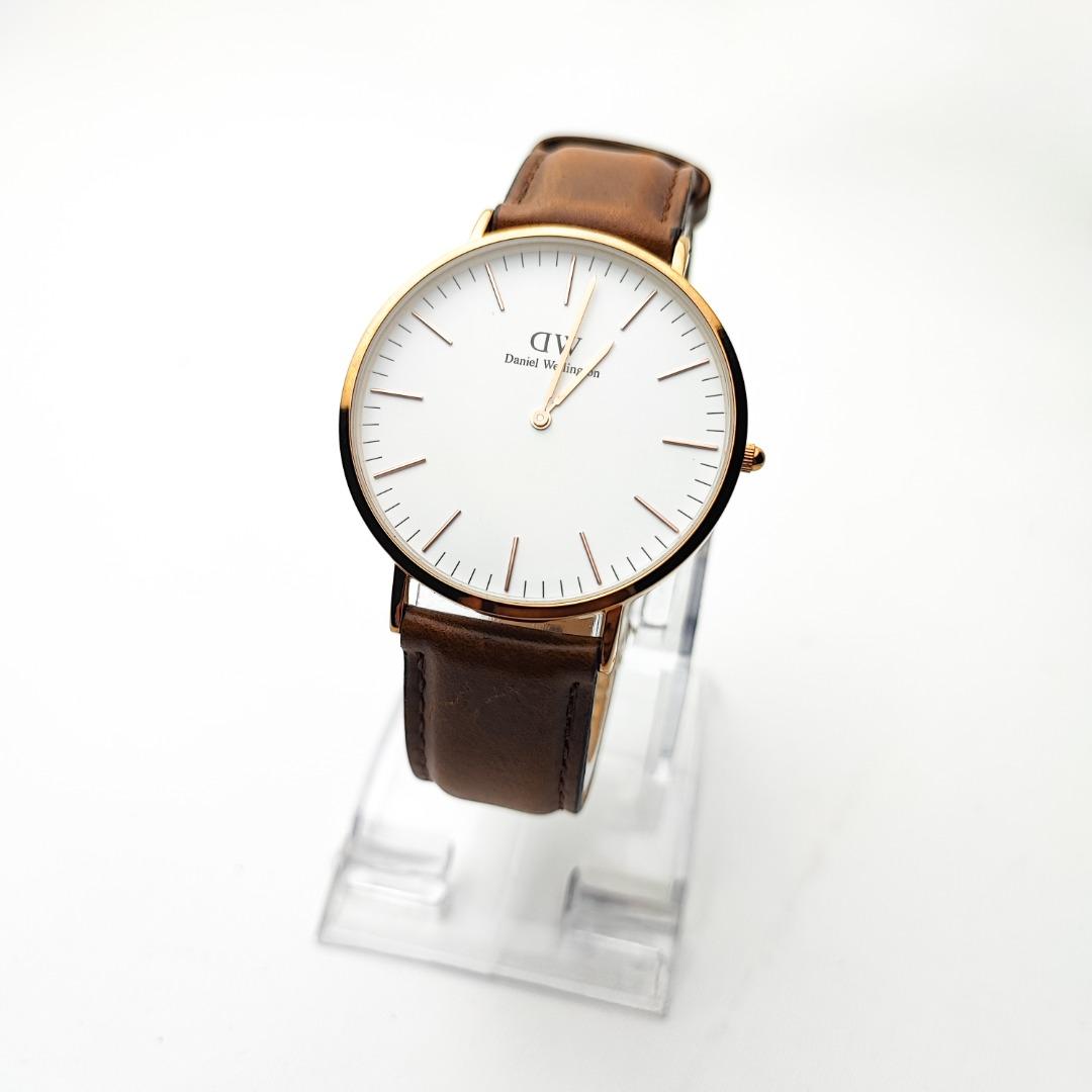 Jam Tangan Pria Daniel Wellington 40mm Classic ST Mawes E40R1 Watches