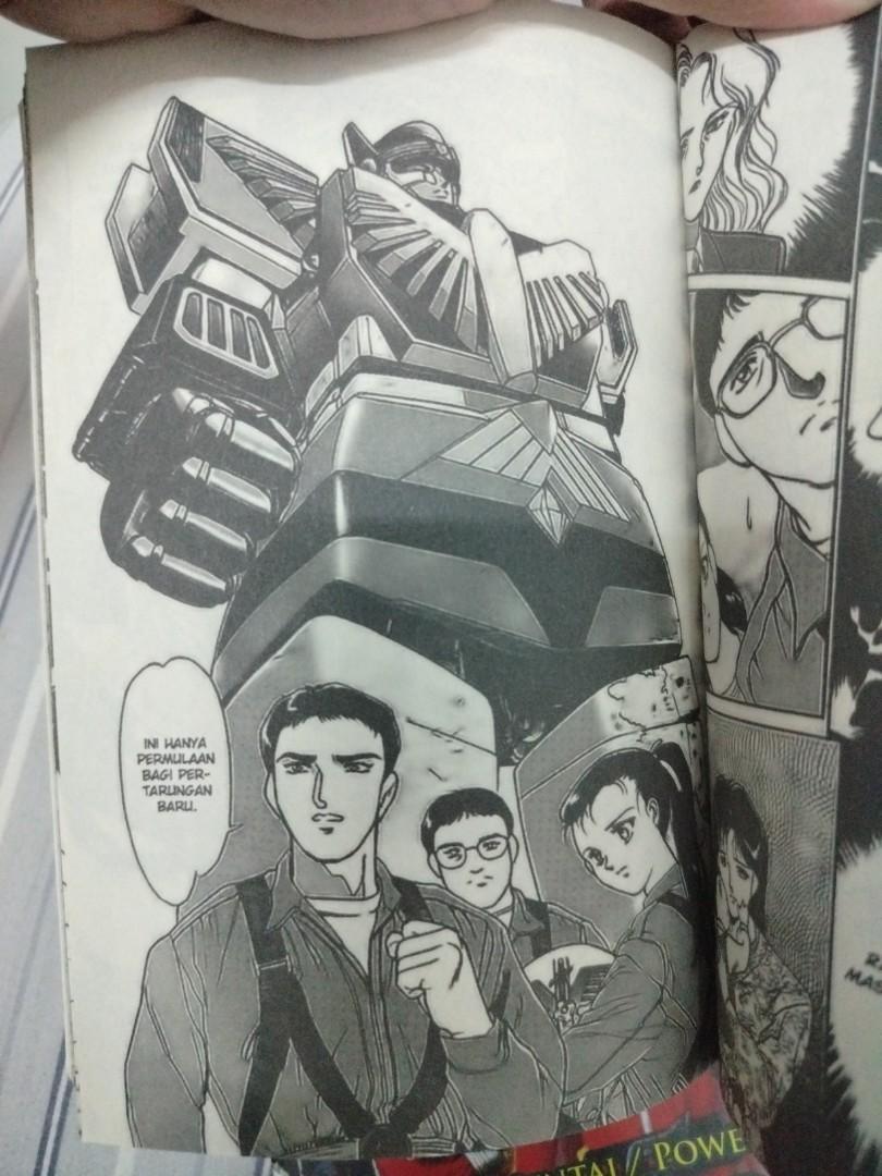 Jetman manga super sentai power ranger, Hobbies & Toys, Books ...