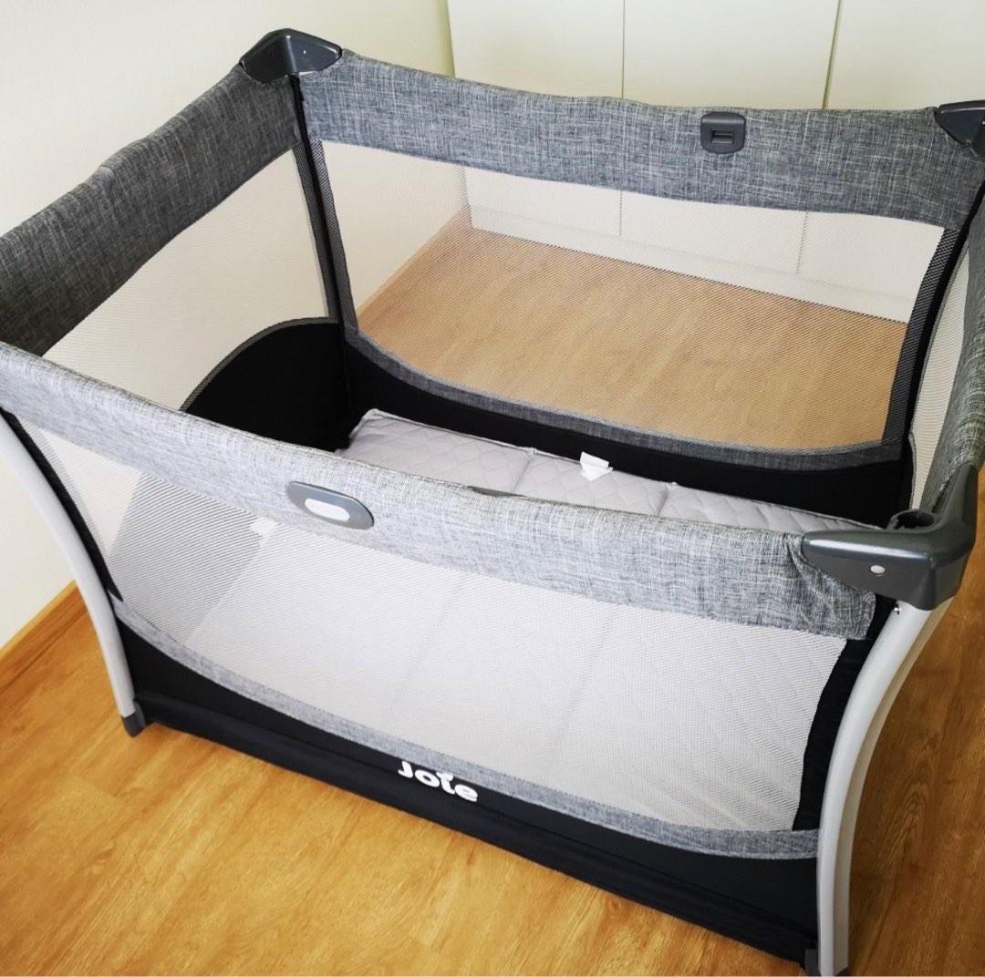 Joie Illusion Travel Cot, Babies & Kids, Baby Nursery & Kids Furniture