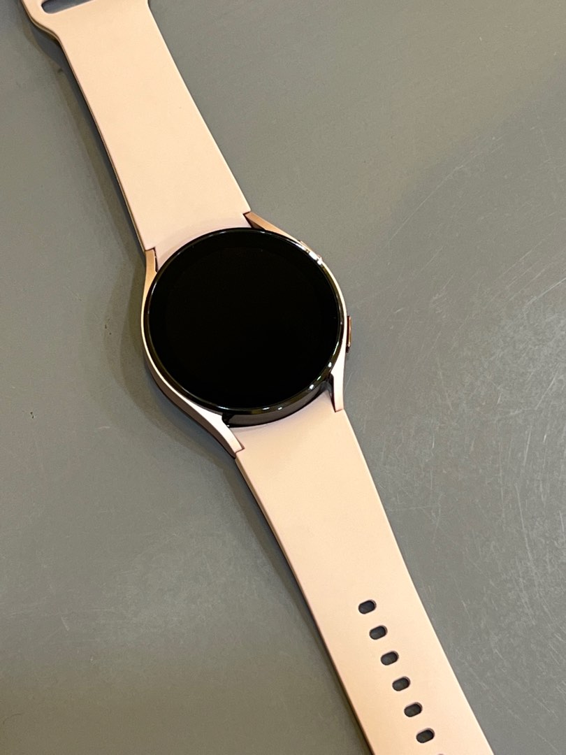 JUAL CEPAT Samsung Galaxy Watch 4 warna Pink Barang Mewah Jam