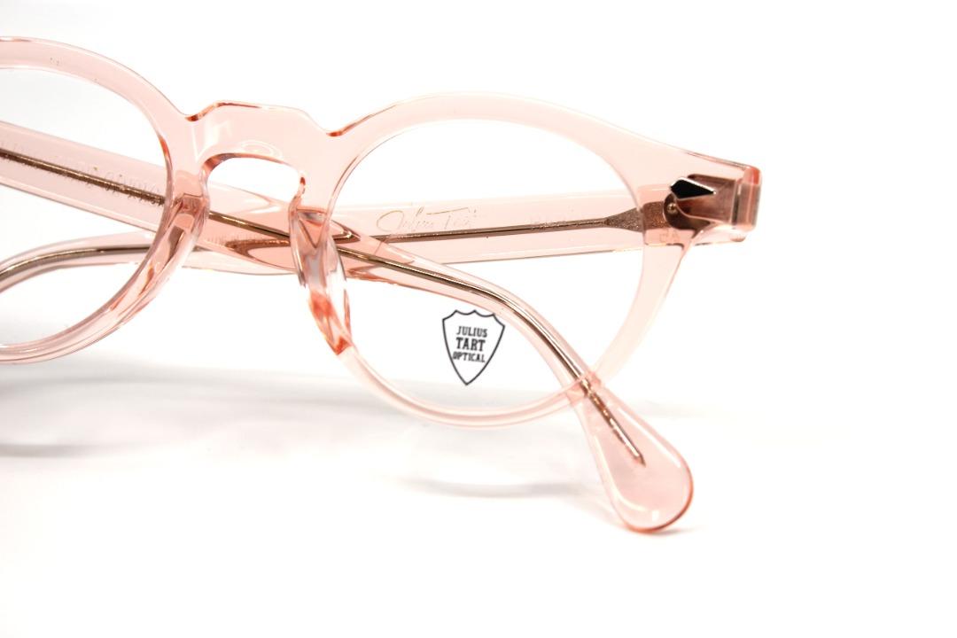 JULIUS TART OPTICAL, HAROLD , COLOR: PINK , SIZE: 45-23-145, 男裝