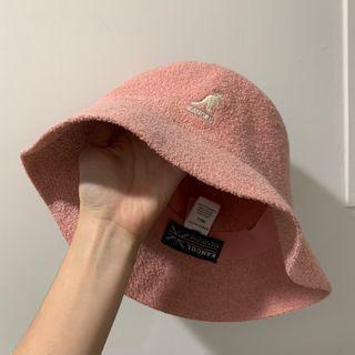Kangol 毛巾布漁夫帽 粉紅色