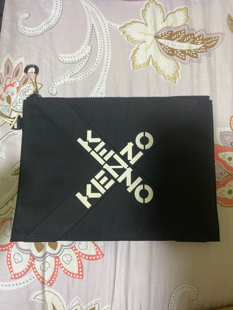 Kenzo Sports clutch, Luxury, Bags & Wallets on Carousell