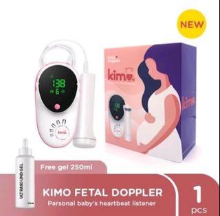 Kimo fetal doppler - mendengarkan detak jantung baby di perut