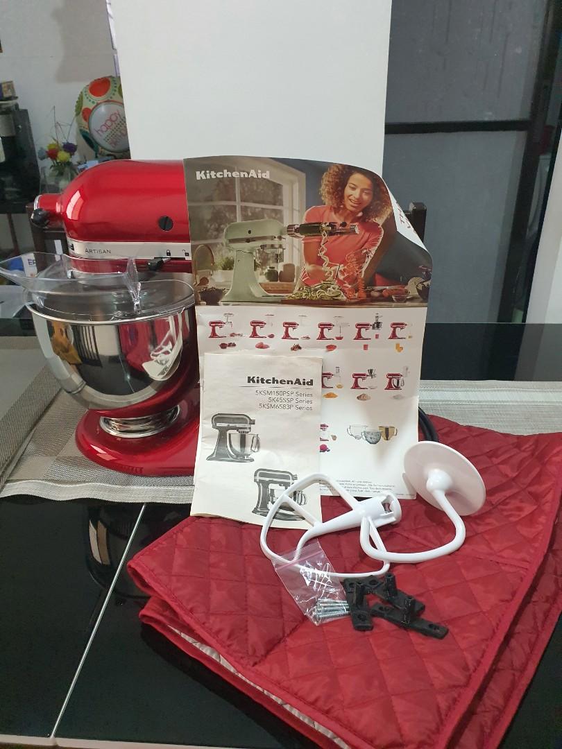 KitchenAid Artisan Stand Mixer 5Qt. Candy Apple, TV & Home Appliances