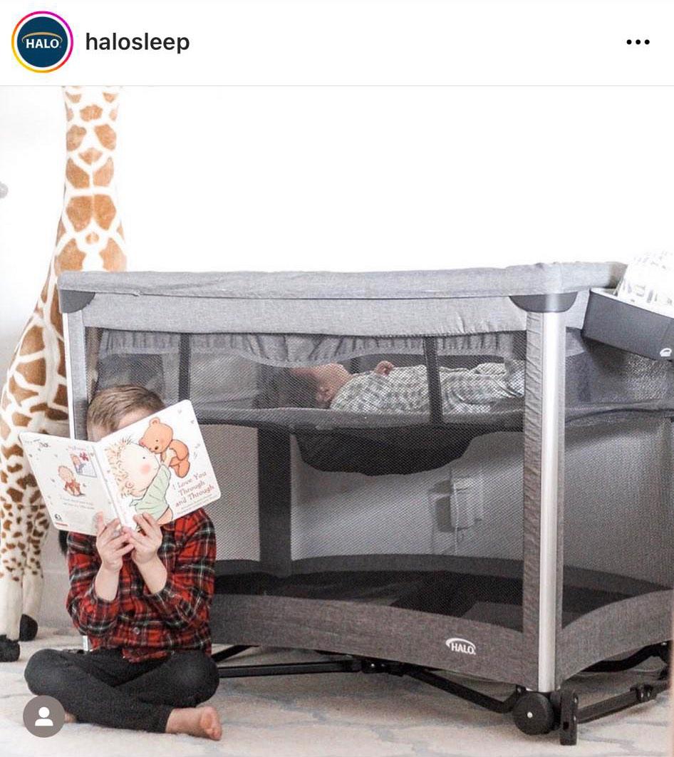 Halo best sale travel crib