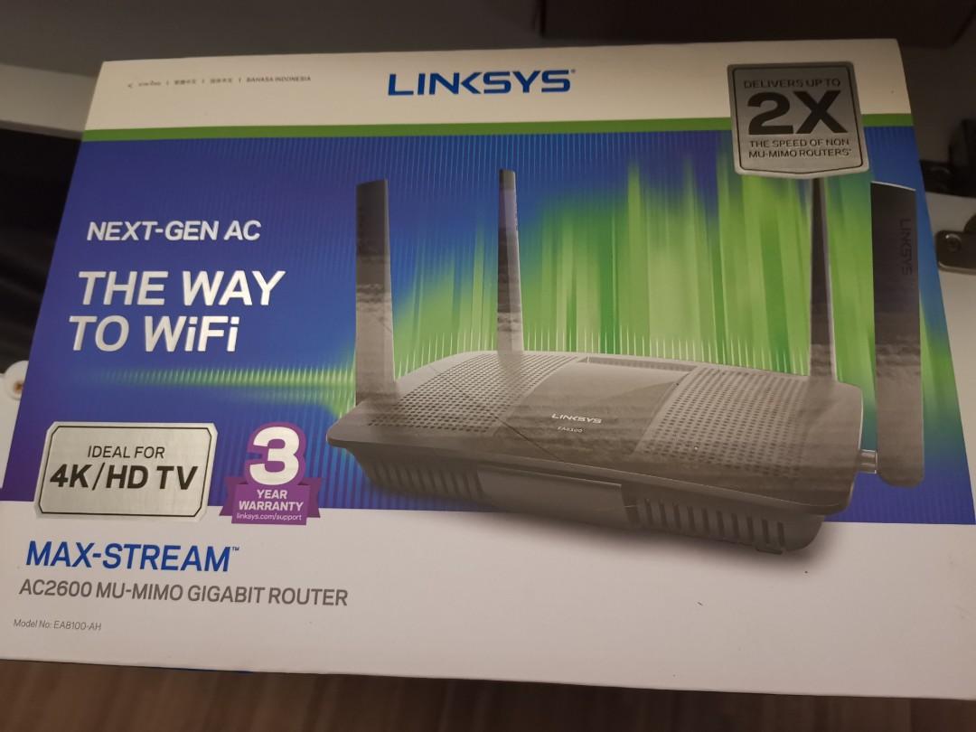 Linksys Router, Computers & Tech, Parts & Accessories, Networking on