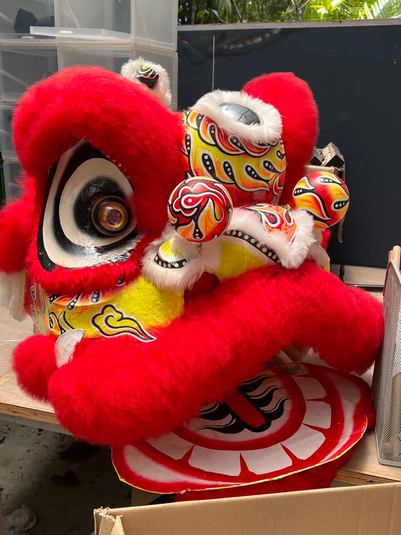 Lion Dance Head And Costume Hobbies Toys Toys Games On Carousell