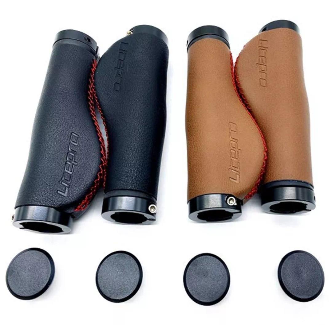 Litepro PU leather grip (not real leather) with palm rest for