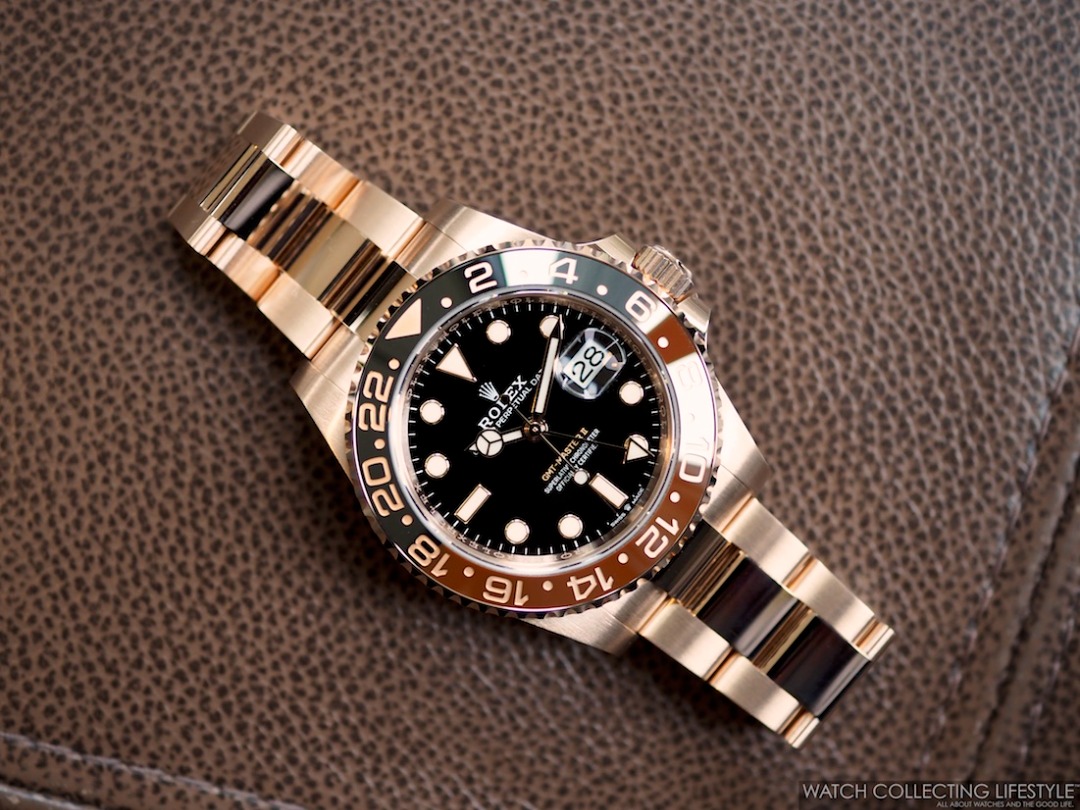 Gmt master cheap everose gold