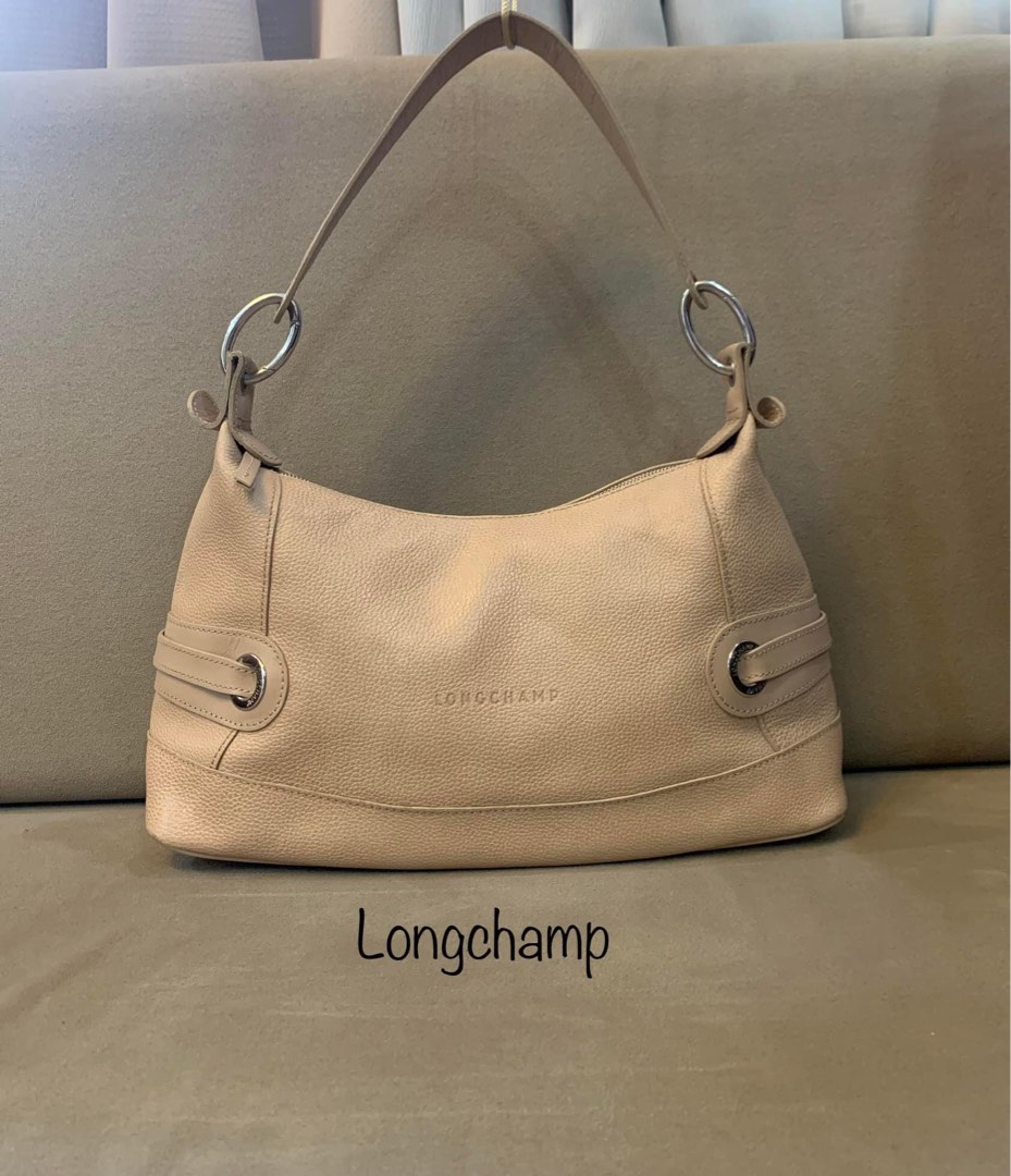 Longchamp Leather Shoulder Bag, Luxury, Bags & Wallets on Carousell
